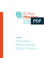 Propuestas y Principios de El Plan Maestro