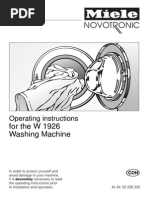 Download Miele Novotronic w 1926 by olliges SN241615206 doc pdf