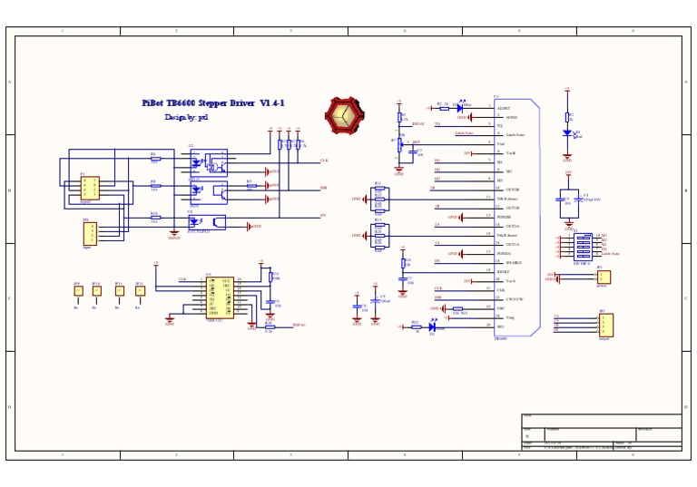 TB6600 Stepper Driver Schematic | PDF