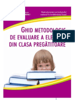 Ghid de Completare Si Valorificare a Raportului de Evaluare Clasa Pregatitoare(2)