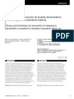 Terapia Grupal en Prevención de Recaídas Del Alcoholismo 200