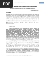 Machado de Assis, Um Pensador Contemporâneo