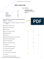 O Net Interest Profiler Career List at My Next Move