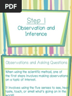 observation and inference