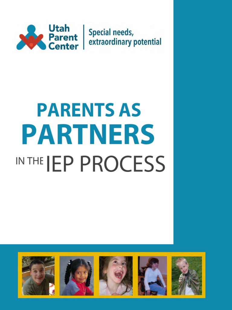 Parents As Partners in The Iep Process Handbook | PDF | Individualized ...