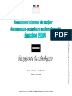 2004 Major Rapport Technique