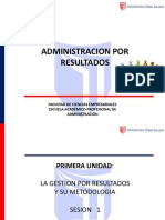 Sesion 1 Administracion Por Resultados