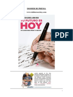Dossier de Prensa Libro "Tu futuro es HOY" de Francisco Alcaide y Laura Chica