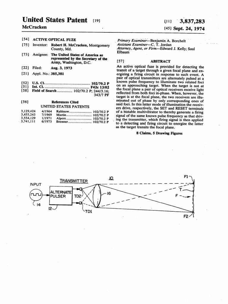 Us 3837283 | PDF