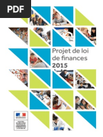 PLF 2015 Budget Education Nationale et de l'Enseignement supérieur
