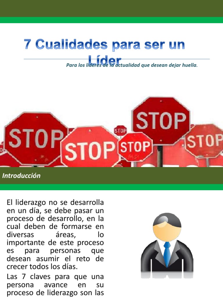 7 Claves para un Liderazgo Efectivo | PDF | Liderazgo | Conocimiento