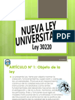 Ley 30220