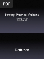 Download Strategi Promosi Website by Coky Fauzi Alfi SN24163626 doc pdf