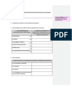 Formato para Presentacion Proyectos Vinculacion PDF
