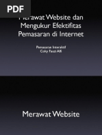 Download Merawat Dan Mengukur Internet Marketing by Coky Fauzi Alfi SN24164277 doc pdf