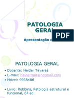 Patologia Geral: Noções Básicas