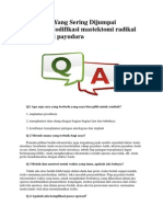 Pertanyaan Yang Sering Dijumpai Mengenai Modifikasi mastektomi radikal rekonstruksi payudara.docx