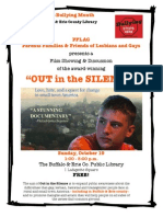 PFLAG Flyer For Library Screening.