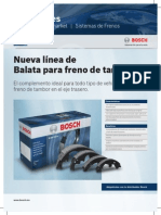 BAP - Technical - Resources-Sistema de Frenos-Hoja de Producto Balata Freno de Tambor 2012 PDF