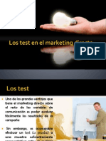 Los Test en El Marketing Directo 12477