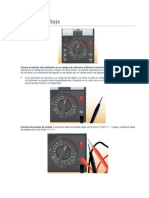 Medir El Voltaje PDF
