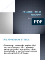 Lesson 12 - Adversary System and Legal Personnel