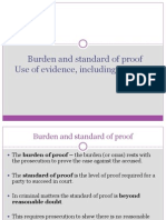 Lesson 16 - Burden and Standard of Proof