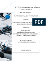 Ventajas y Desventajas de Los Circuitos Hidraulicos y Neumaticos PDF