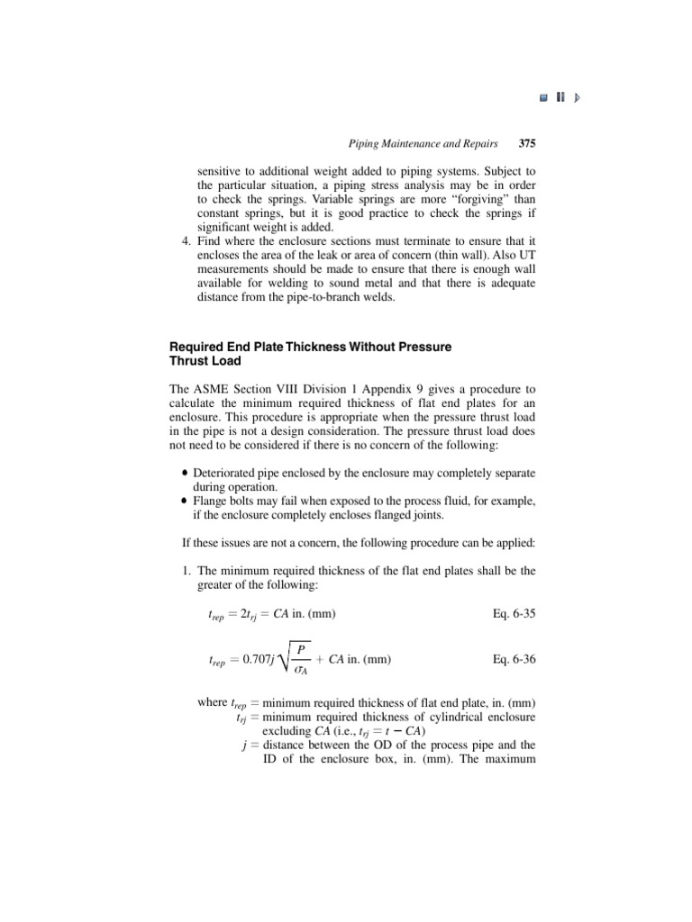 Flat End Plates PDF Pipe (Fluid Conveyance) Welding