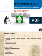 Sharing Knowledge - Mine Survey OPSI 1