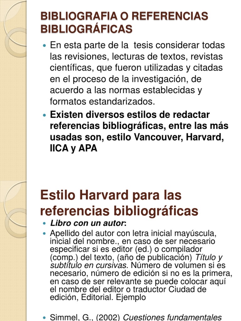 BIBLIOGRAFIA O REFERENCIAS BIBLIOGRÁFICAS.ppt Editorial Academia