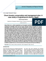 Pasture Management of Chure Range