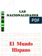 Nacionalidades-El Mundo Hispano