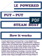 Putt Putt Steam Boat