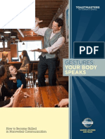 201 Gestures - Toastmasters guide