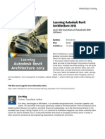 Learning Autodesk Revit Architecture 2013 PDF