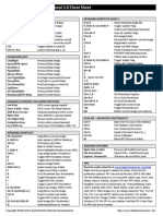 Fast Picture Viewer Cheat Sheet