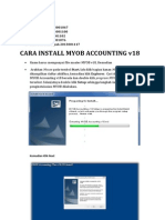 Cara Menginstall Dan Un-Install Myob