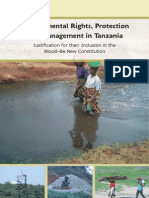  Environmental Rights, Protectionand Management in Tanzania