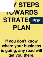 4. Key Steps Towards Strategic Plan