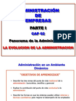 ADMINISTRACION PARTE UNO CAP 02 2014-1.ppt