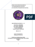 Penentuan Golongan Darah Manusia PDF