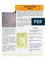 Ficha Tecnica Perla Poliestireno Expandido Eps PDF