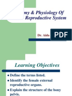 Anatomy & Physiology of Female Reproductive System: Dr. Aida Abd El-Razek
