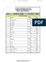 Homoeo Product List 09-12-2009