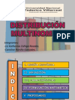 Distribución Multinomial