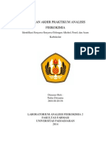 136 Nufus Dwianita - Laporan Praktikum Analisis Fisikokimia PDF