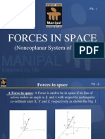 Forces in Space