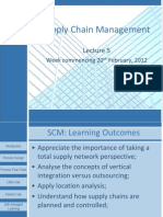 L 05 Supply Chain Management