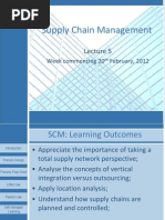 L 05 Supply Chain Management